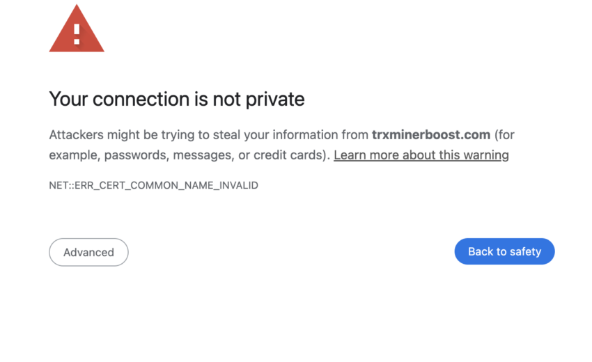 Trxminerboost.com Scam Review