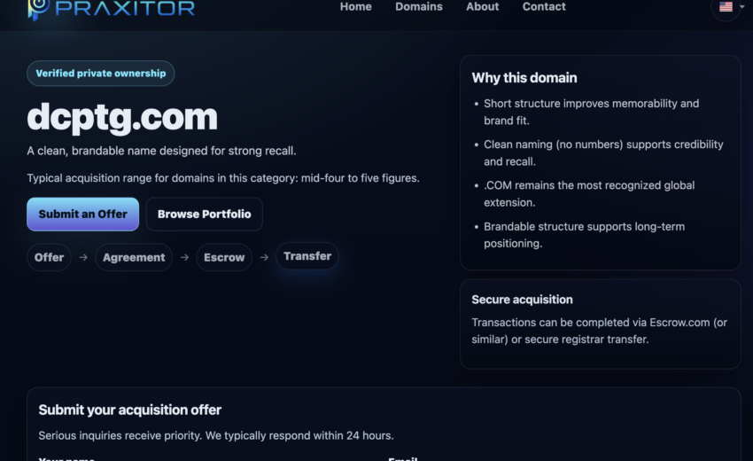 Dcptg.com Under Scrutiny