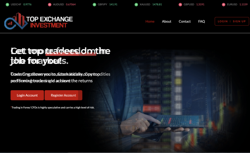 Topexchangeinvestment.live Review