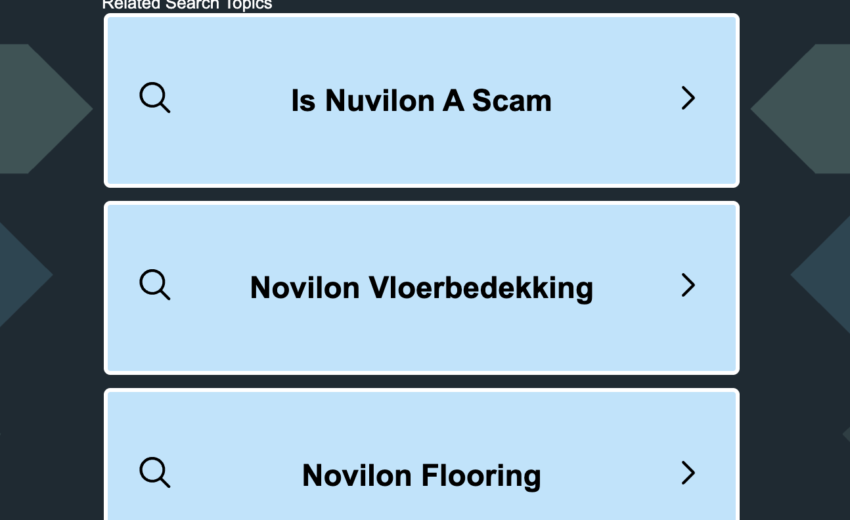 Our Investigative Review of Nuvilon.com