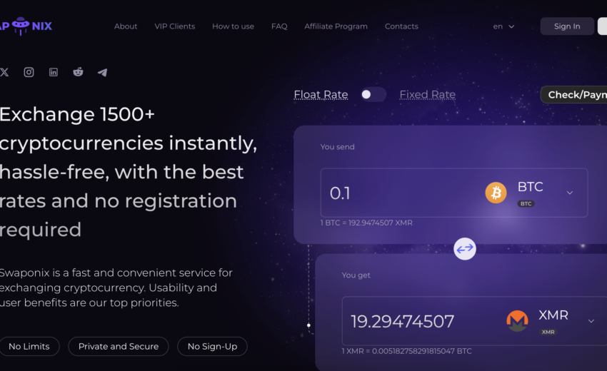 Evaluating Swaponix.io